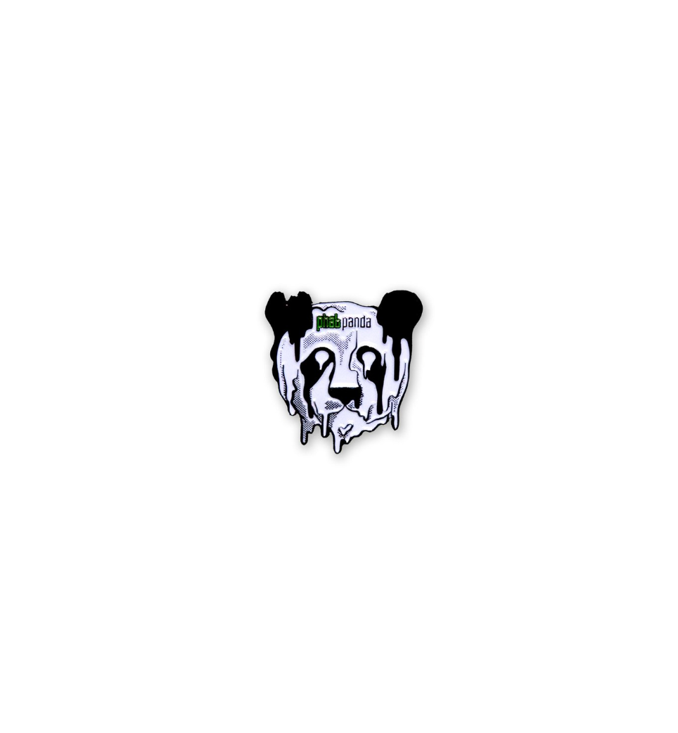 Melt Your Face Panda Pin