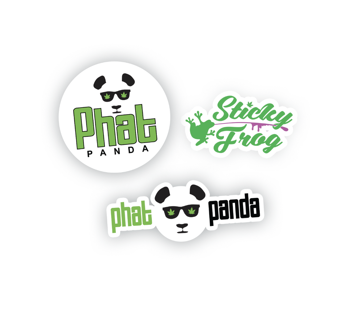 Phat Panda & Sticky Frog Stickers
