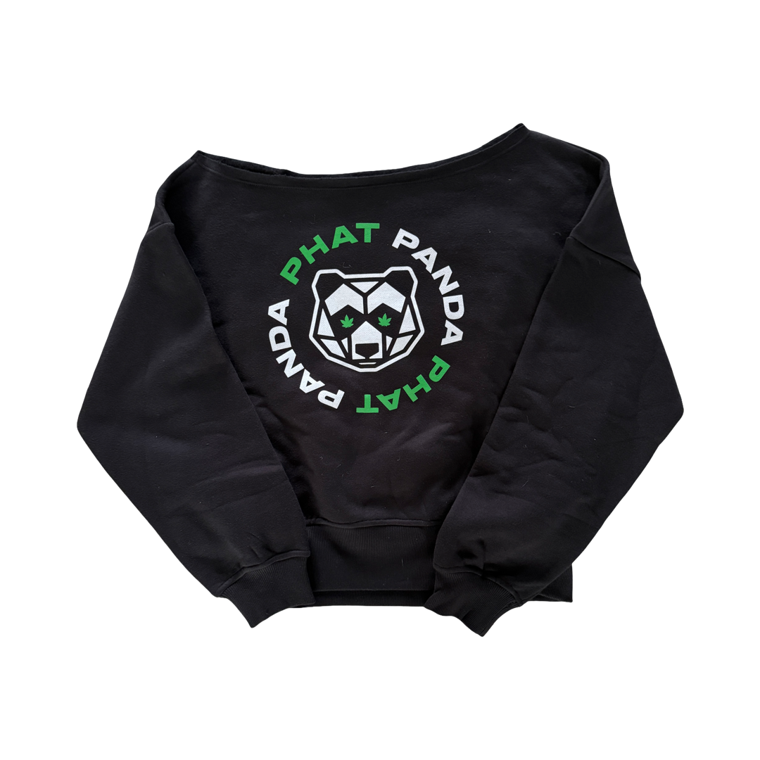 Women's Off the Shoulder Sweatshirt
