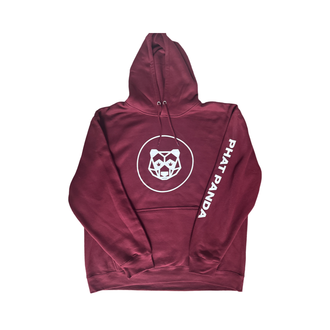 Geo Logo Hoodie (Burgundy)