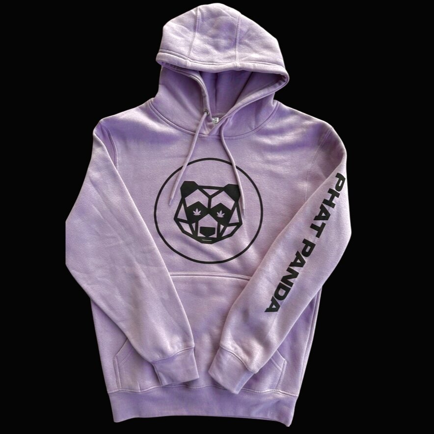 Lavender panda hoodie